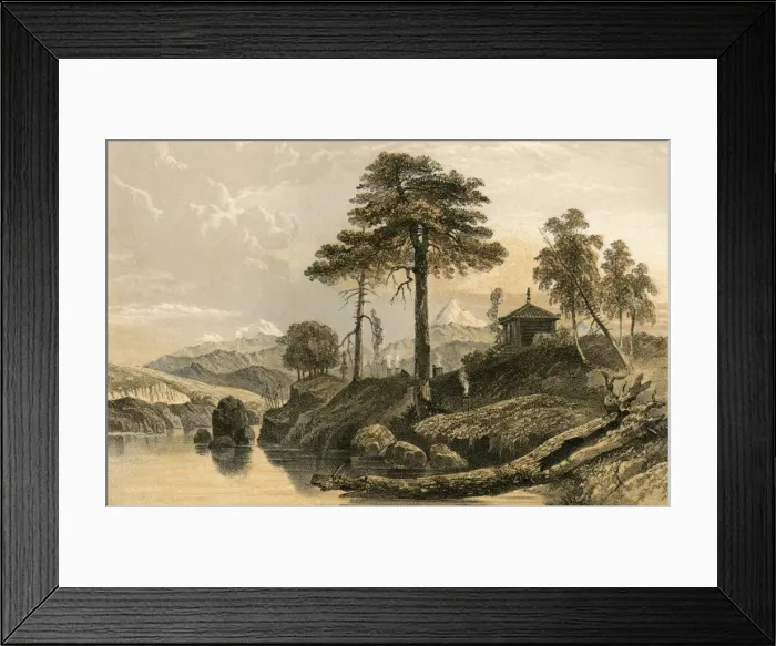 Framed Print : Temple in Mongolia Framed Print : Temple in Mongolia