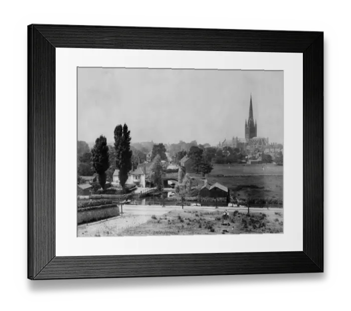 Framed Print : Norwich. General view of Norwich, Norfolk Date: 1890s Framed Print : Norwich. General view of Norwich, Norfolk Date: 1890s