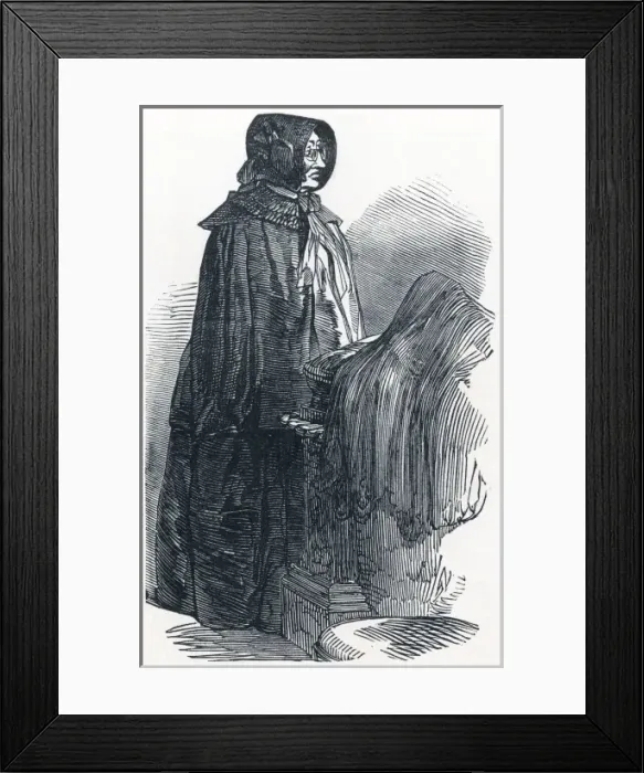 Framed Print : Madame Marie Tussaud (1761-1850) Framed Print : Madame Marie Tussaud (1761-1850)