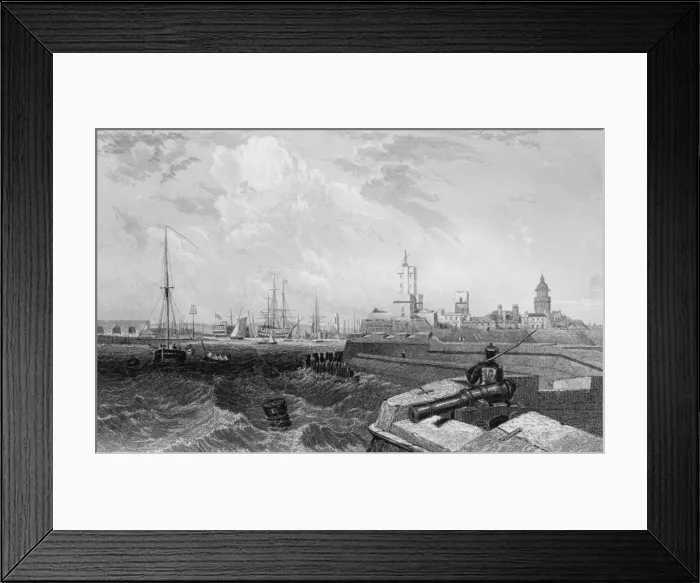 Framed Print : PORTSMOUTH, Hampshire Framed Print : PORTSMOUTH, Hampshire