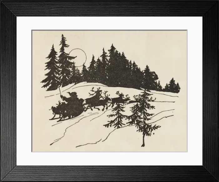 Framed Print : Night before Christmas Framed Print : Night before Christmas