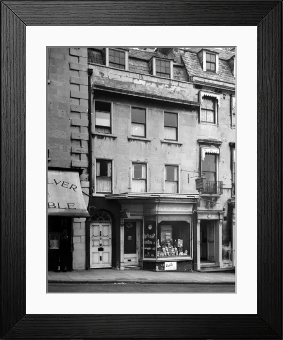 Framed Print : Bath Gay Street Framed Print : Bath Gay Street