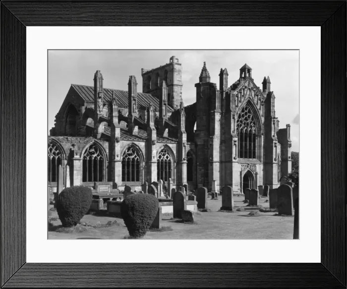 Framed Print : Melrose Abbey Framed Print : Melrose Abbey