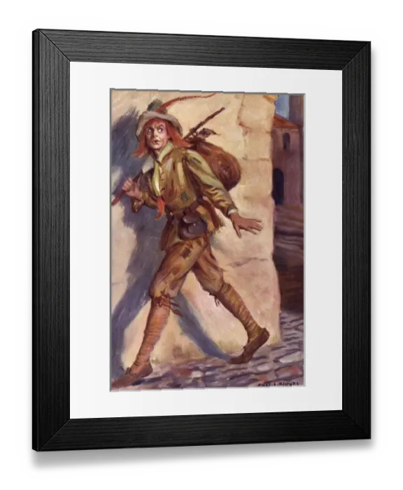 Framed Print : Merchant of V - Gobbo Framed Print : Merchant of V - Gobbo