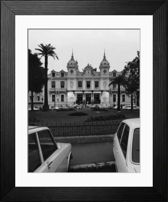 Framed Print : Monte Carlo Casino Framed Print : Monte Carlo Casino
