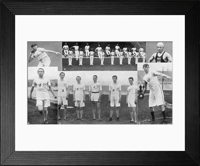 Framed Print : The Olympic Games - London, 1908 Framed Print : The Olympic Games - London, 1908