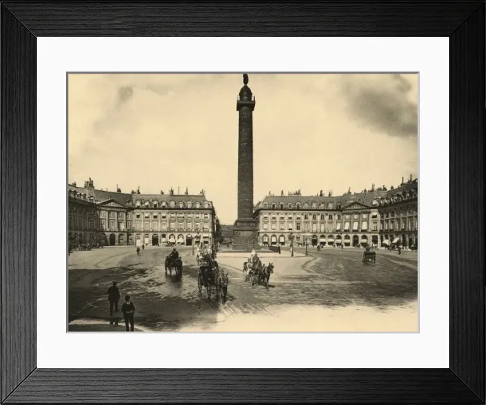 Framed Print : Paris Place Vendome Framed Print : Paris Place Vendome