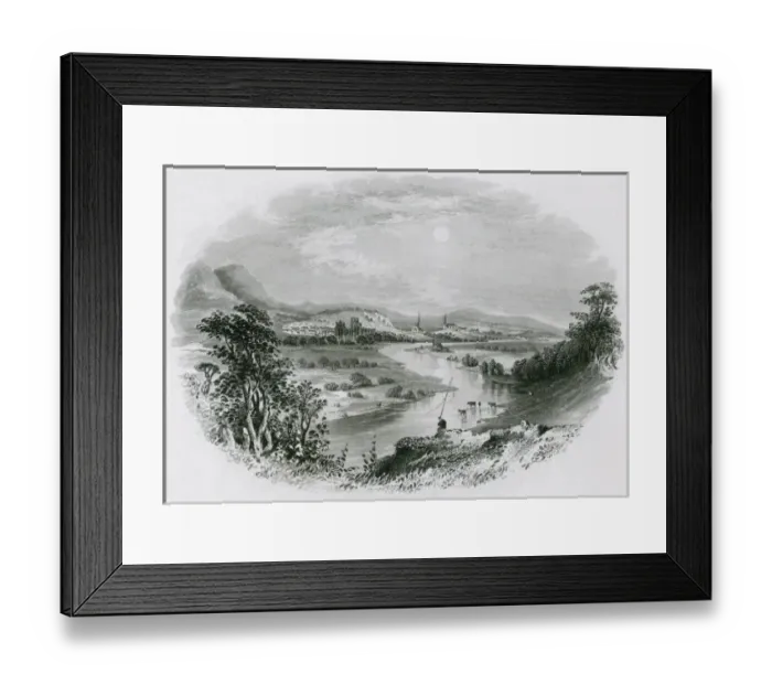 Framed Print : Melrose, Scotland Framed Print : Melrose, Scotland