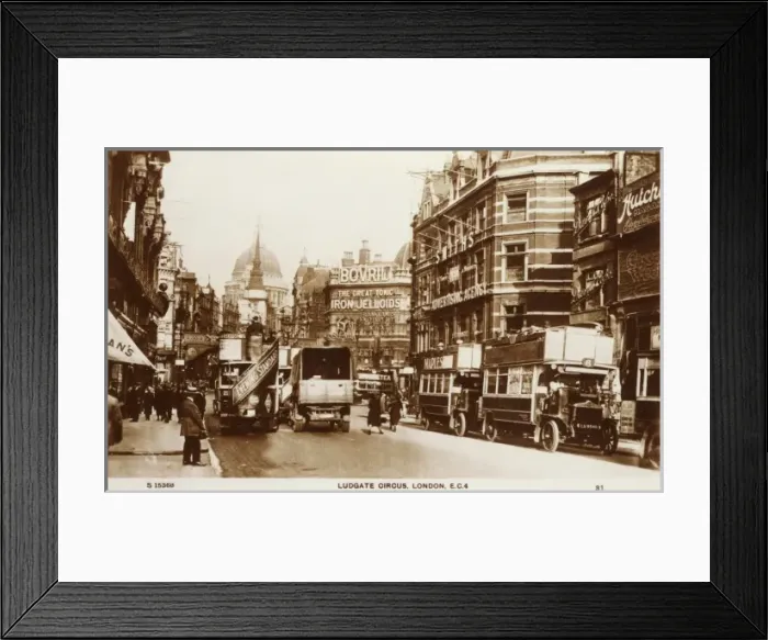 Framed Print : Regent Street 1900 Framed Print : Regent Street 1900