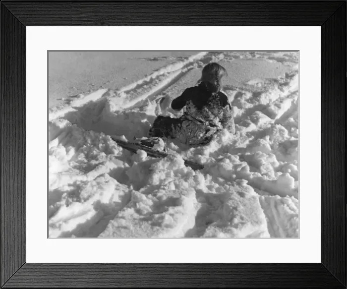 Framed Print : Covered in Snow Framed Print : Covered in Snow