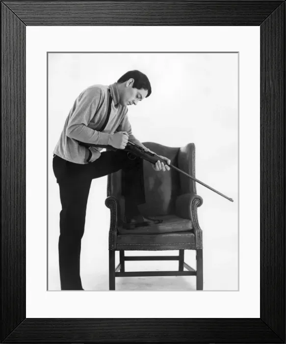 Framed Print : Armchair Rifle Framed Print : Armchair Rifle