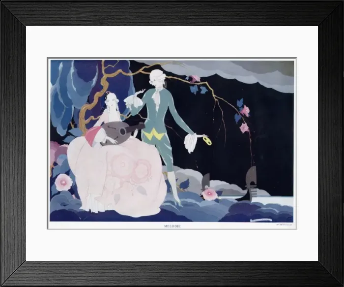 Framed Print : Melodie, by Brunelleschi Framed Print : Melodie, by Brunelleschi