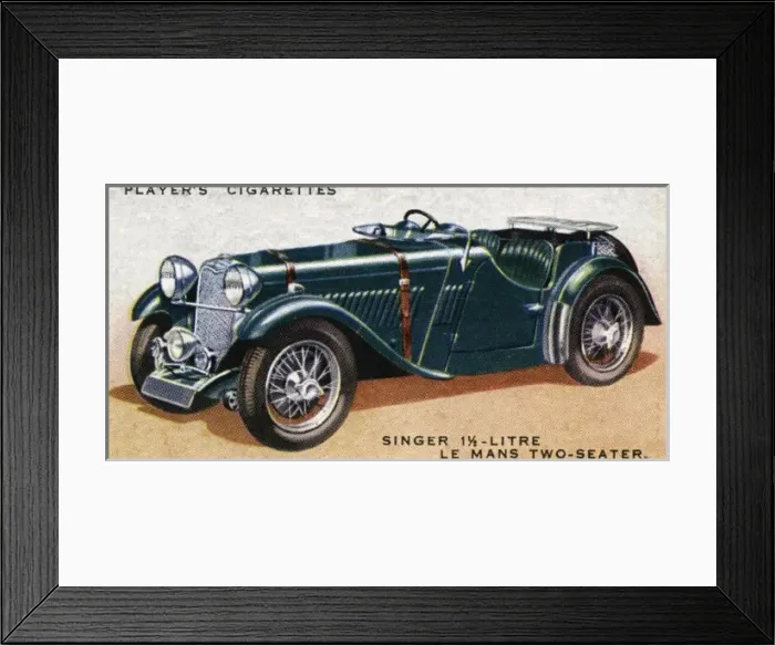 Framed Print : Singer Le Mans Framed Print : Singer Le Mans