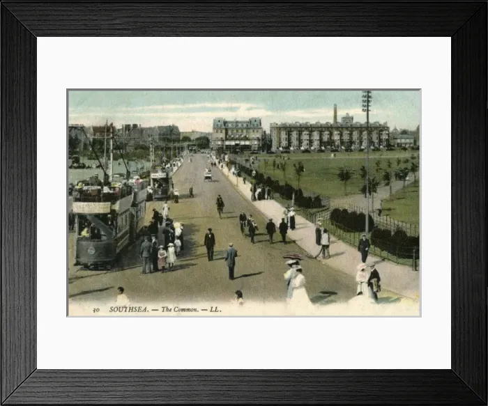Framed Print : Southsea Common Framed Print : Southsea Common