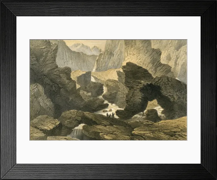 Framed Print : Volcanic Landscape Framed Print : Volcanic Landscape