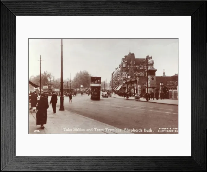 Framed Print : Shepherds Bush Framed Print : Shepherds Bush