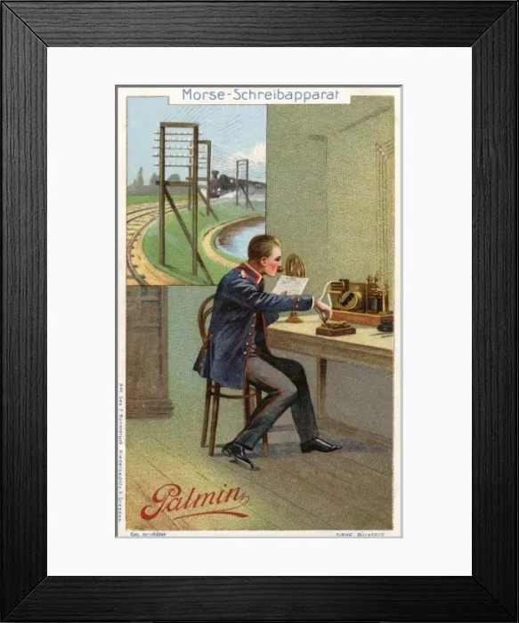 Framed Print : Communications Palmin 4 Framed Print : Communications Palmin 4