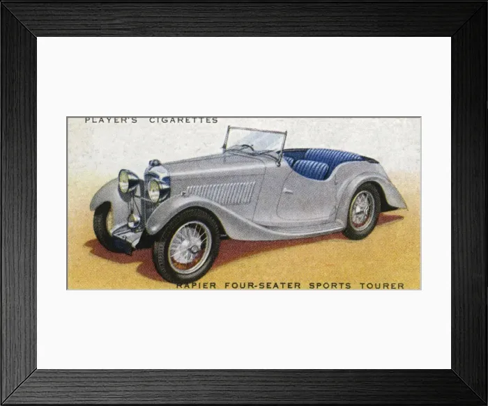 Framed Print : Rapier Tourer Framed Print : Rapier Tourer