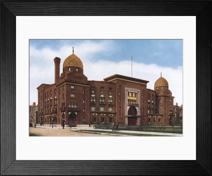 Framed Print : Medinah Temple Chicago Framed Print : Medinah Temple Chicago