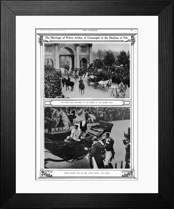 Framed Print : Connaught Fife Wedding Framed Print : Connaught Fife Wedding