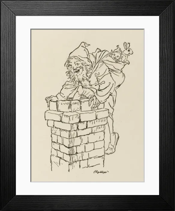 Framed Print : Night before Christmas Framed Print : Night before Christmas