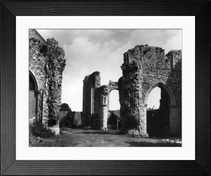 Framed Print : Leiston Abbey