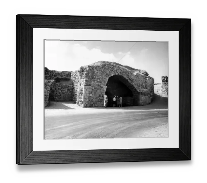 Framed Print : Acre City Walls Framed Print : Acre City Walls
