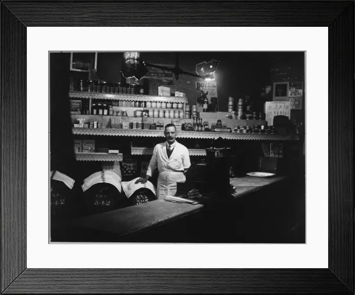 Framed Print : Police Canteen Framed Print : Police Canteen