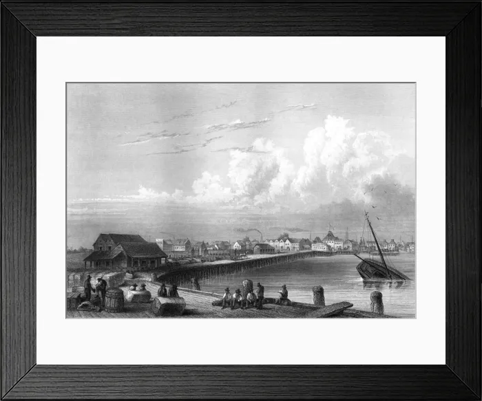 Framed Print : Galveston, Texas Framed Print : Galveston, Texas