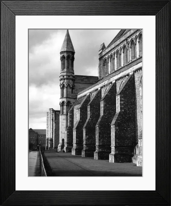 Framed Print : St Albans Cathedral Framed Print : St Albans Cathedral