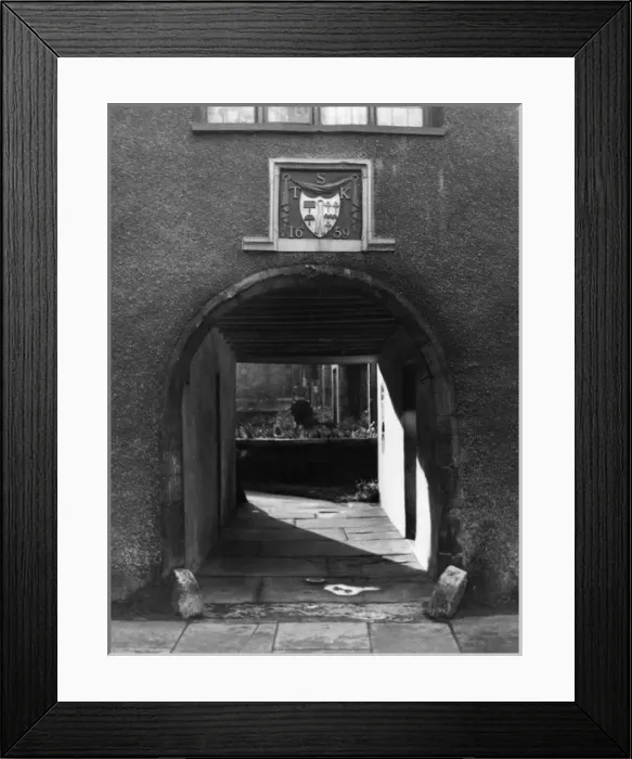Framed Print : Sandes Hospital Archway Framed Print : Sandes Hospital Archway