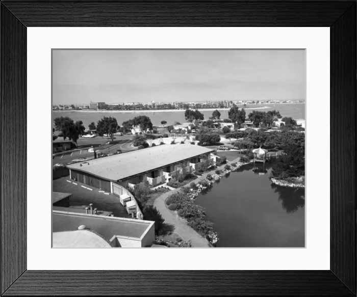 Framed Print : Vacation Village Hotel Framed Print : Vacation Village Hotel