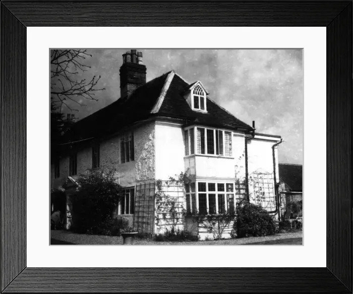 Framed Print : Pargetted House Framed Print : Pargetted House