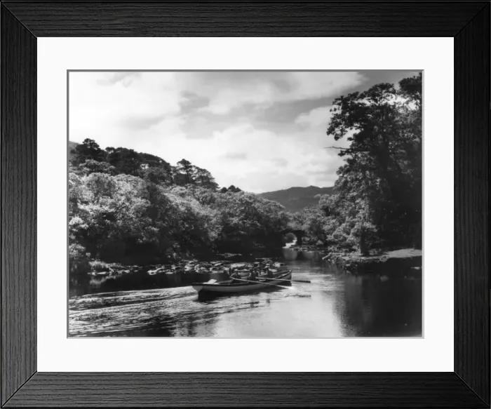 Framed Print : Irish Tourist Boat Framed Print : Irish Tourist Boat