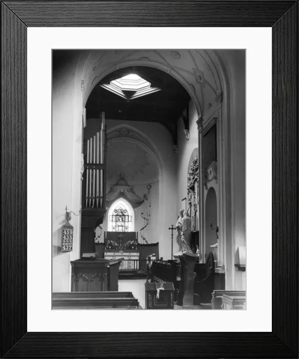 Framed Print : Great Offley Chancel Framed Print : Great Offley Chancel