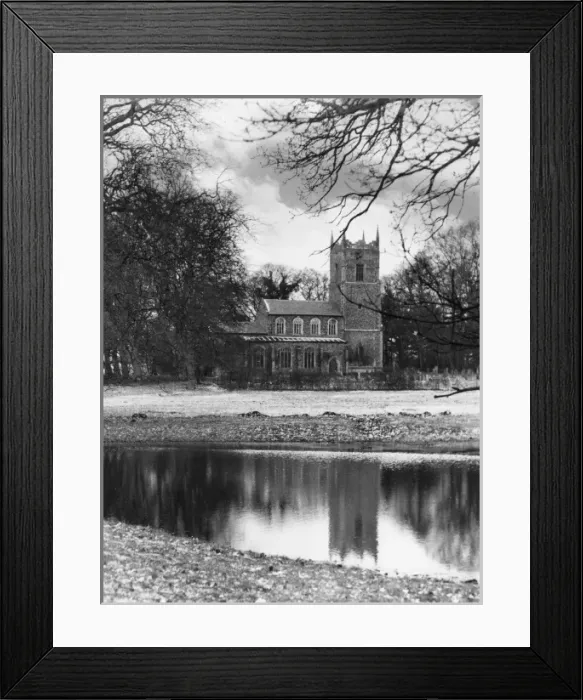 Framed Print : Hilborough Church Framed Print : Hilborough Church