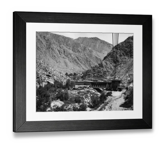 Framed Print : Palm Springs Scene Framed Print : Palm Springs Scene