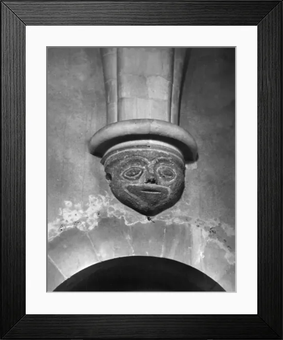 Framed Print : Medieval Corbel Framed Print : Medieval Corbel