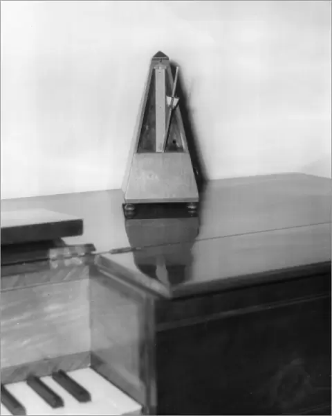 Metronome on a Piano