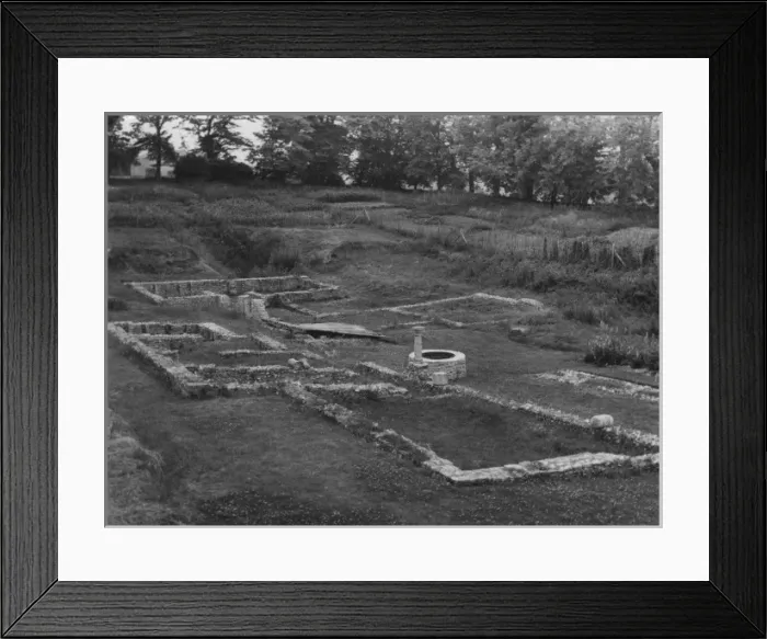 Framed Print : Roman British Villa Framed Print : Roman British Villa