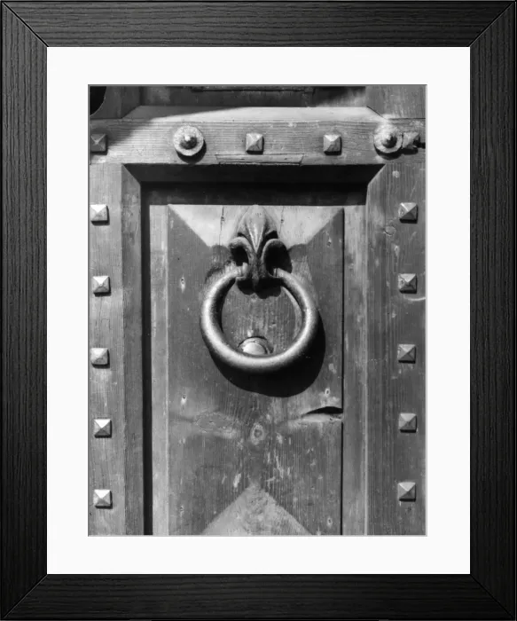 Framed Print : Lambeth Doorknocker Framed Print : Lambeth Doorknocker