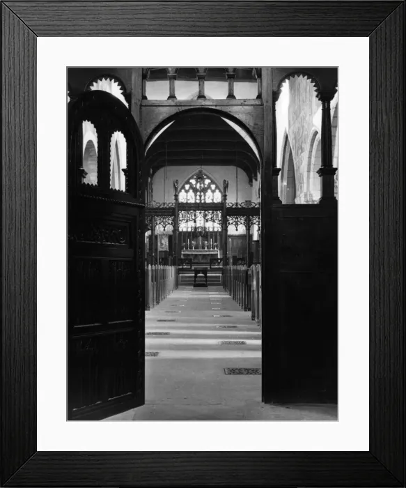 Framed Print : Pickering Church Framed Print : Pickering Church