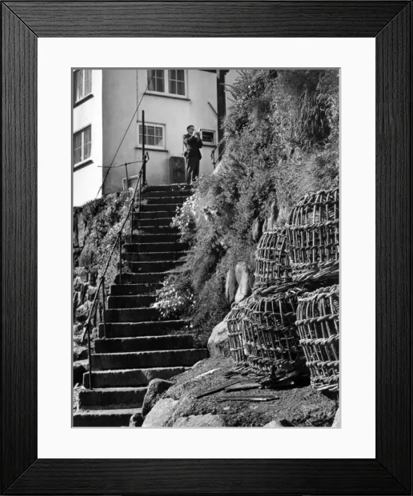 Framed Print : England / Mousehole Framed Print : England / Mousehole