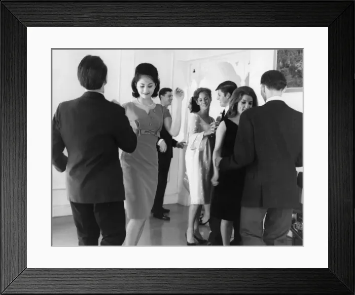 Framed Print : Rather Tame Party Framed Print : Rather Tame Party