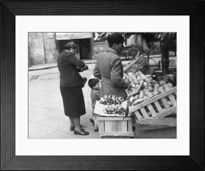 Framed Print : Italian Vegetable Stall Framed Print : Italian Vegetable Stall