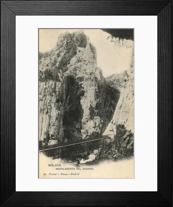 Framed Print : Spain - Gaitanes Gorge Framed Print : Spain - Gaitanes Gorge