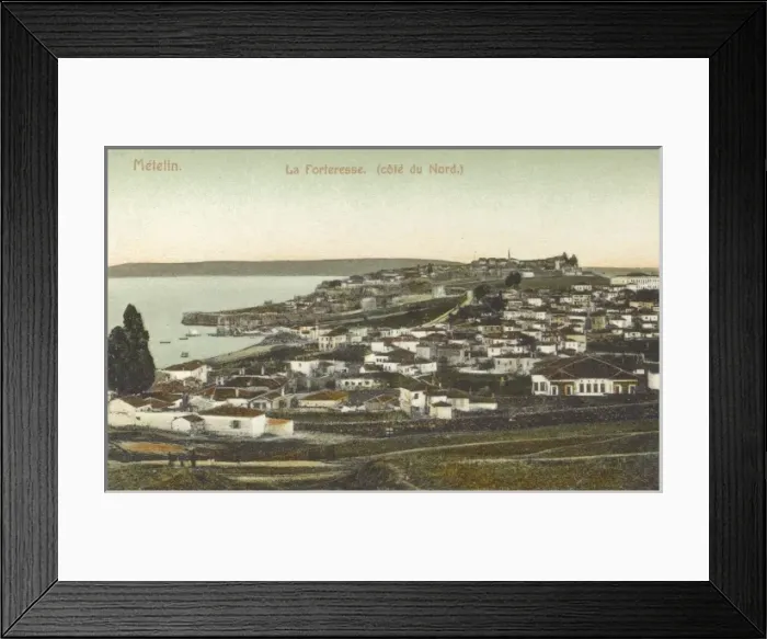 Framed Print : Island of Lesbos - the fort Framed Print : Island of Lesbos - the fort