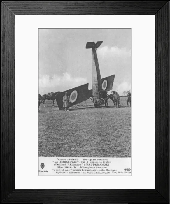 Framed Print : Crashed RAF aircraft - WWI Framed Print : Crashed RAF aircraft - WWI