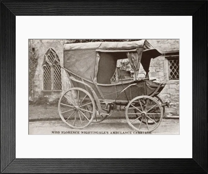 Framed Print : Florence Nightingales Ambulance Carriage Framed Print : Florence Nightingales Ambulance Carriage