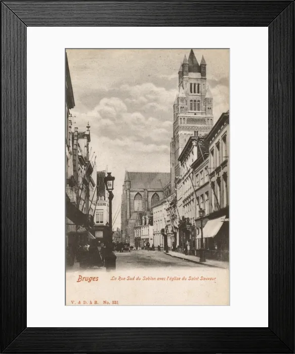Framed Print : Bruges, Belgium - The Cathedral Framed Print : Bruges, Belgium - The Cathedral